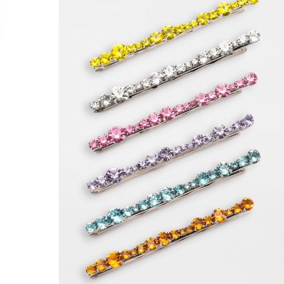 NEW Dannijo Cara Bobby Pin Set (6) main image 5
